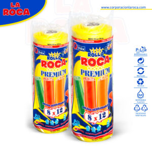 Corporacion-la-roca - - Rollo-roca-Premium-amarillo - bolsas-Desglosable - 8-x12