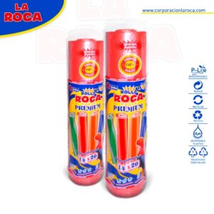 Corporacion-la-roca - -ROLLO-ROCA-premium-rosado-de-polietileno-14-x-20